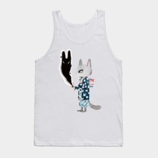 Cat pipe Tank Top